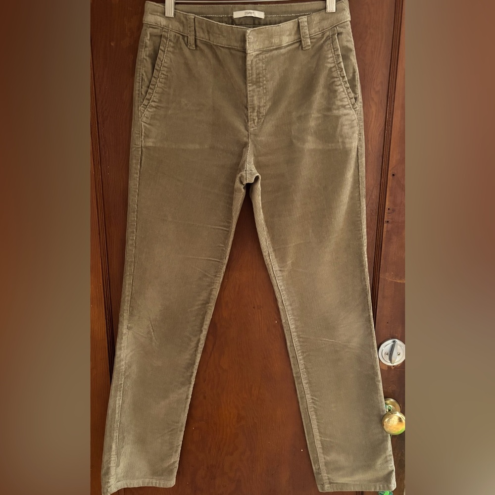 Esprit Europe corduroy pants.